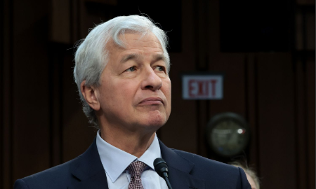 Ông Jamie Dimon, CEO ngân hàng JPMorgan Chase - Ảnh: Getty Images