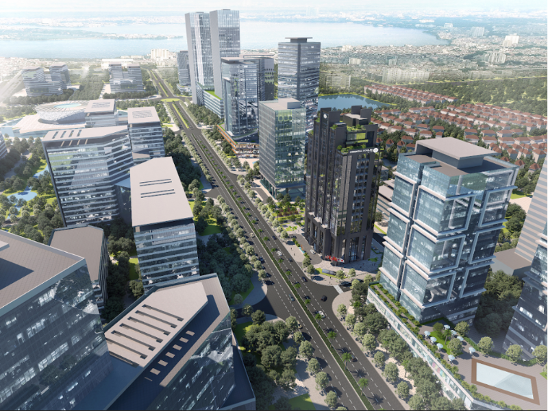 Oriental Square by OSI – Leading the Green Office Trend in the centre of Starlake