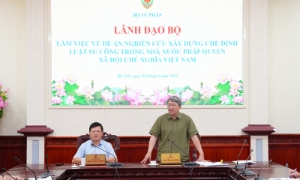 Hoàn thiện chính sách, làm rõ chức năng, nhiệm vụ, quyền hạn của luật sư công