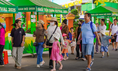 Thưởng thức đặc sản với giá ưu đãi tại Lễ hội trái cây Nam Bộ 2025