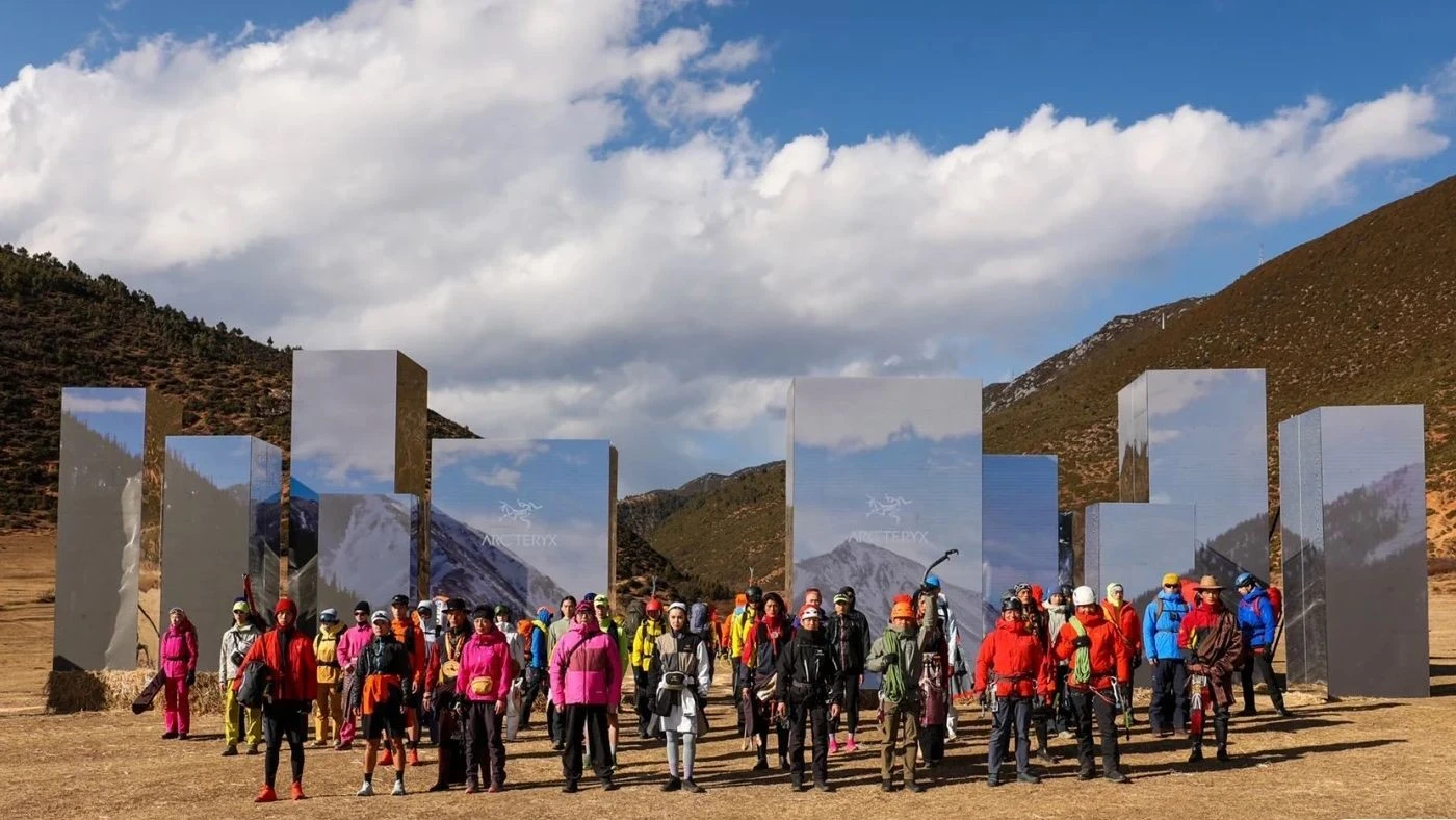 Quảng c&aacute;o của thương hiệu&nbsp;Arc'teryx.