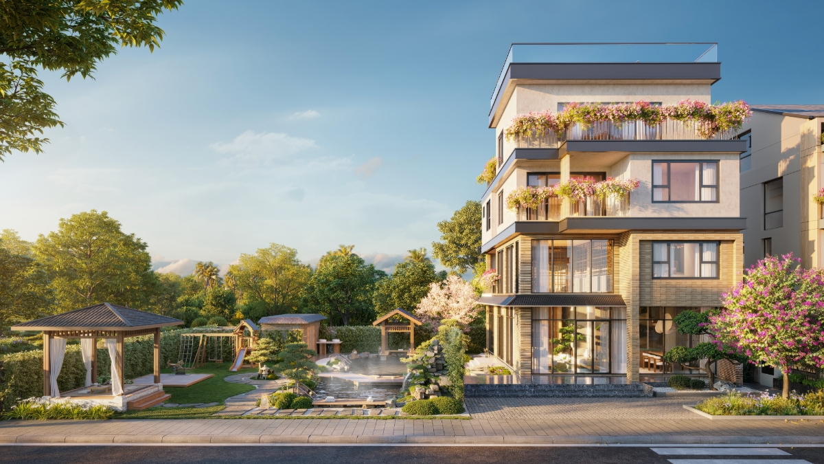 Tại Essensia Parkway, mỗi ng&agrave;y của chủ nh&acirc;n tinh hoa c&ograve;n l&agrave; h&agrave;nh tr&igrave;nh tận hưởng chuỗi tiện &iacute;ch độc bản b&ecirc;n trong &ldquo;resort thu nhỏ&rdquo;.