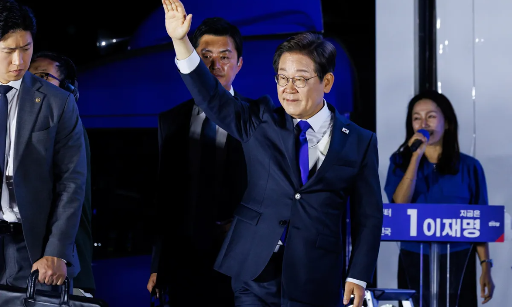 Tân Tổng thống Hàn Quốc Lee Jae-myung - Ảnh: Bloomberg
