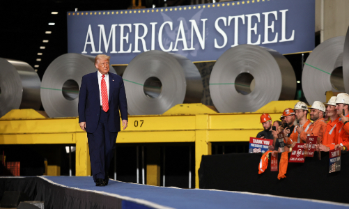 Mỹ tăng thuế quan với nhôm và thép lên 50% từ ngày 4/6