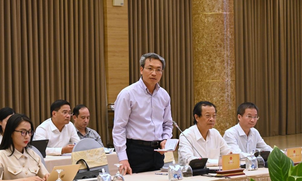 Thiếu tướng Nguyễn Quốc Toản đề nghị các cơ quan báo chí tăng cường phối hợp với các cơ quan chức năng tuyên truyền phòng, chống gian lận thương mại, sản xuất, buôn bán hàng giả, hàng nhái, hàng kém chất lượng. Ảnh: Cổng thông tin điện tử Bộ Công an.