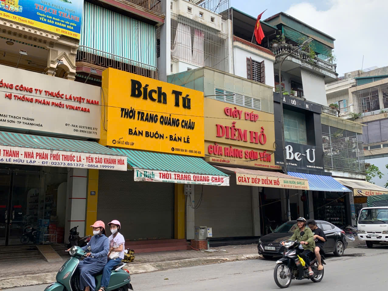 Nhiều hộ kinh doanh ở TP Thanh Hóa lo ngại, tạm ngưng hoạt động