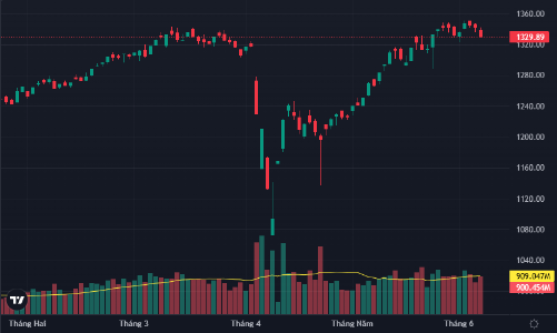 Tranh “xuống tàu”, thị trường lao dốc, VN-Index thủng mốc 1330 điểm