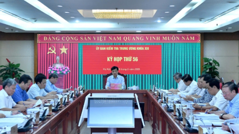 Tại Kỳ họp thứ 56, Ủy ban Kiểm tra Trung ương đã đề nghị cấp có thẩm quyền xem xét, thi hành kỷ luật các đảng viên vi phạm. Ảnh: ĐĂNG KHOA