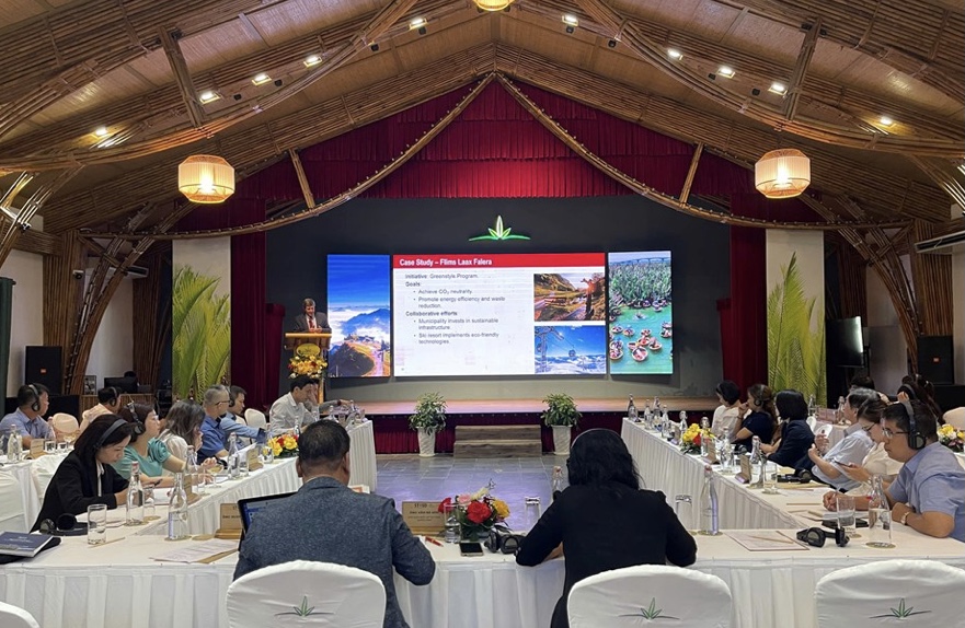 Quang cảnh các phiên thảo luận tại hội thảo du lịch xanh Quảng Nam 2025.