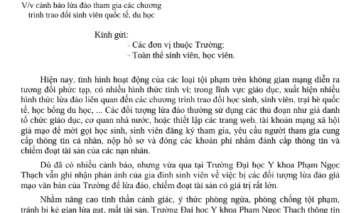 Mời đăng ký trao đổi sinh viên quốc tế, nam sinh viên bị lừa 7 tỷ đồng