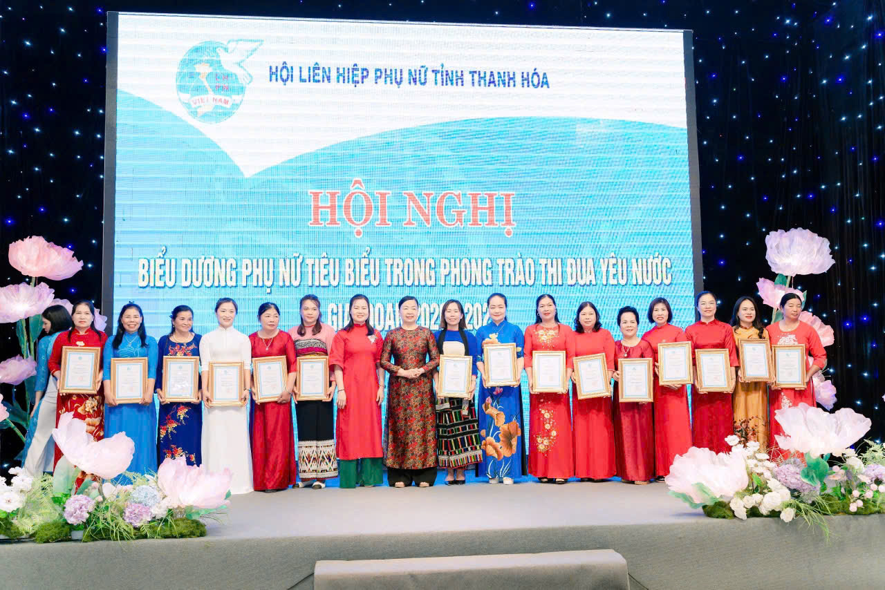 Chị Lực được Hội Liên hiệp Phụ nữ tỉnh Thanh Ho ávinh danh là phụ nữ tiêu biểu làm kinh tế giỏi giai đoạn 2020 – 2025.
