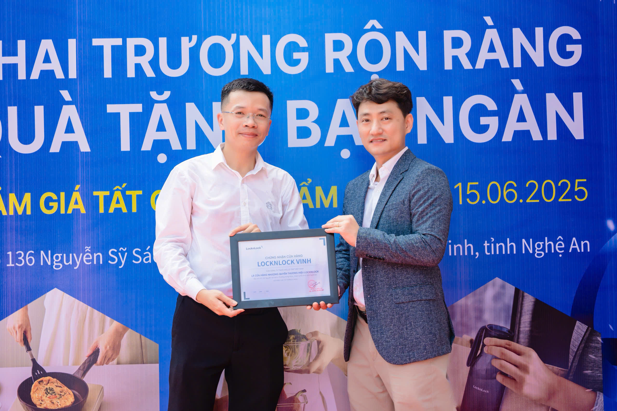Khai trương cửa hàng mới tại Vinh, LocknLock tung ưu đãi lớn - Ảnh 1