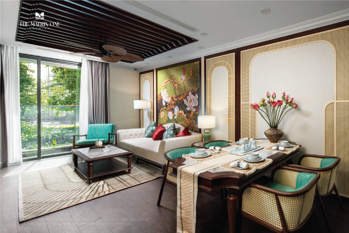 Căn hộ tại The Matrix One Premium được b&agrave;n giao nội thất vượt chuẩn từ c&aacute;c thương hiệu nổi tiếng thế giới.