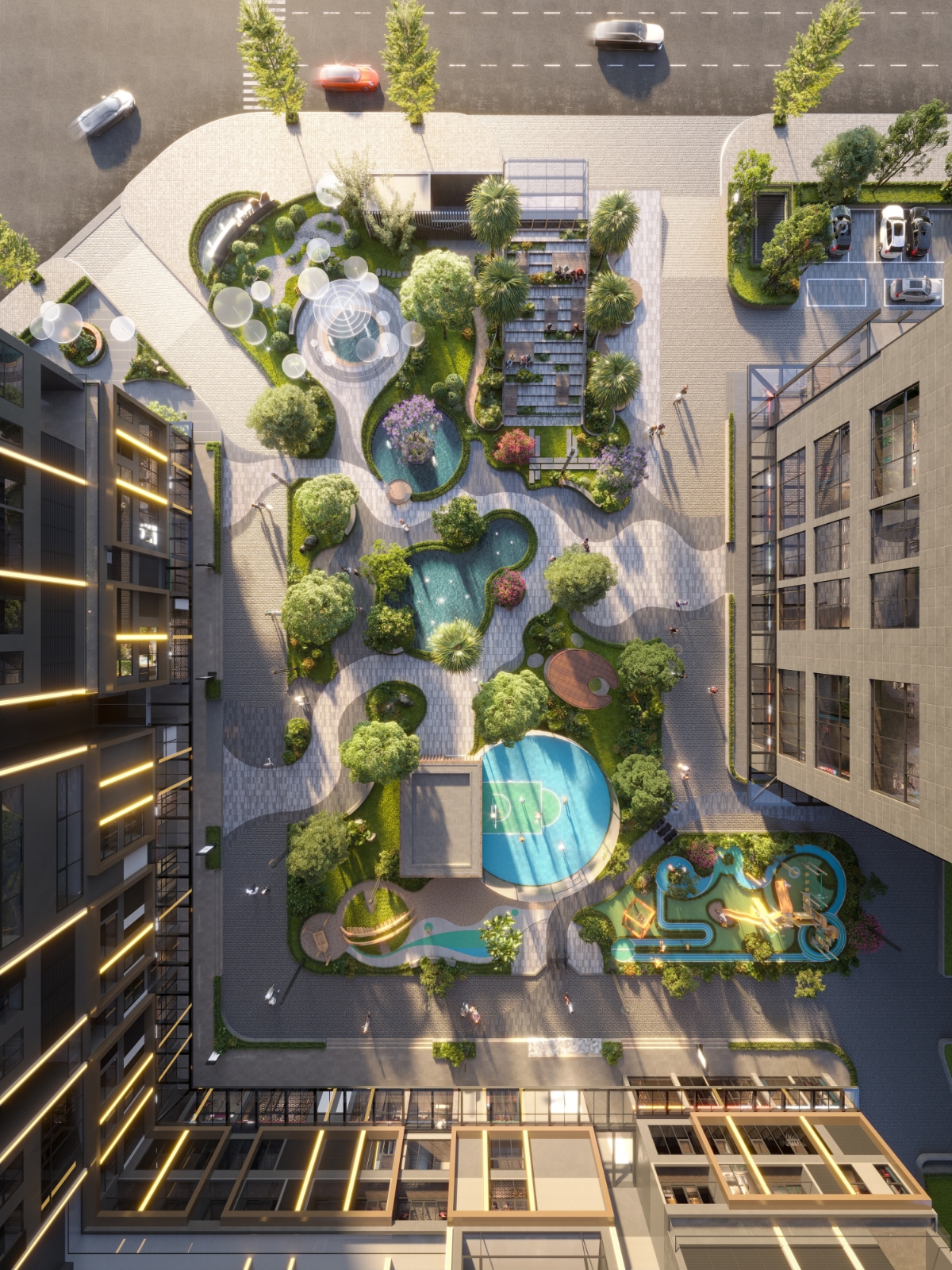 Tại The Matrix One Premium Garden Apartment đều c&oacute; hướng 