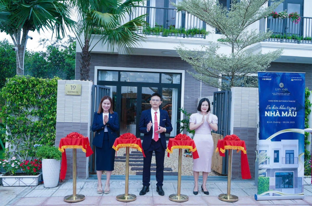 Lan Anh Avenue - Khu compound cao cấp dành cho chuyên gia sát cạnh khu công nghiệp SVIP III vừa khai trương nhà mẫu tại dự án.