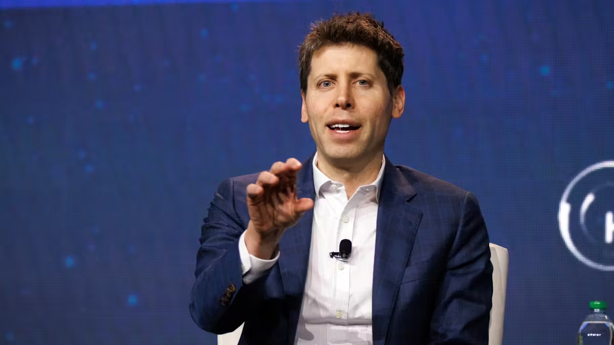 Nhà sáng lập OpenAI Sam Altman.