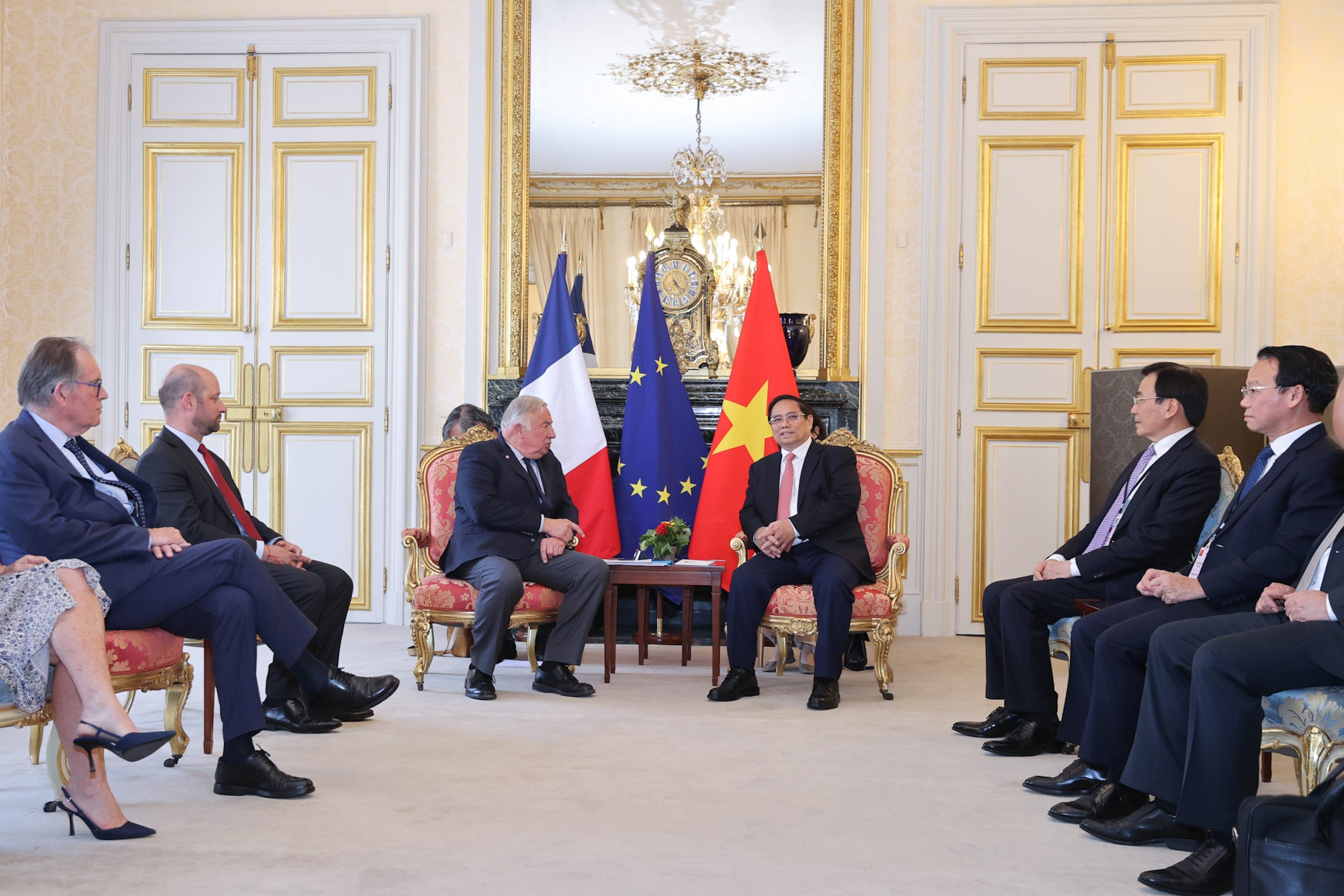 Quang cảnh hội kiến - Ảnh: VGP