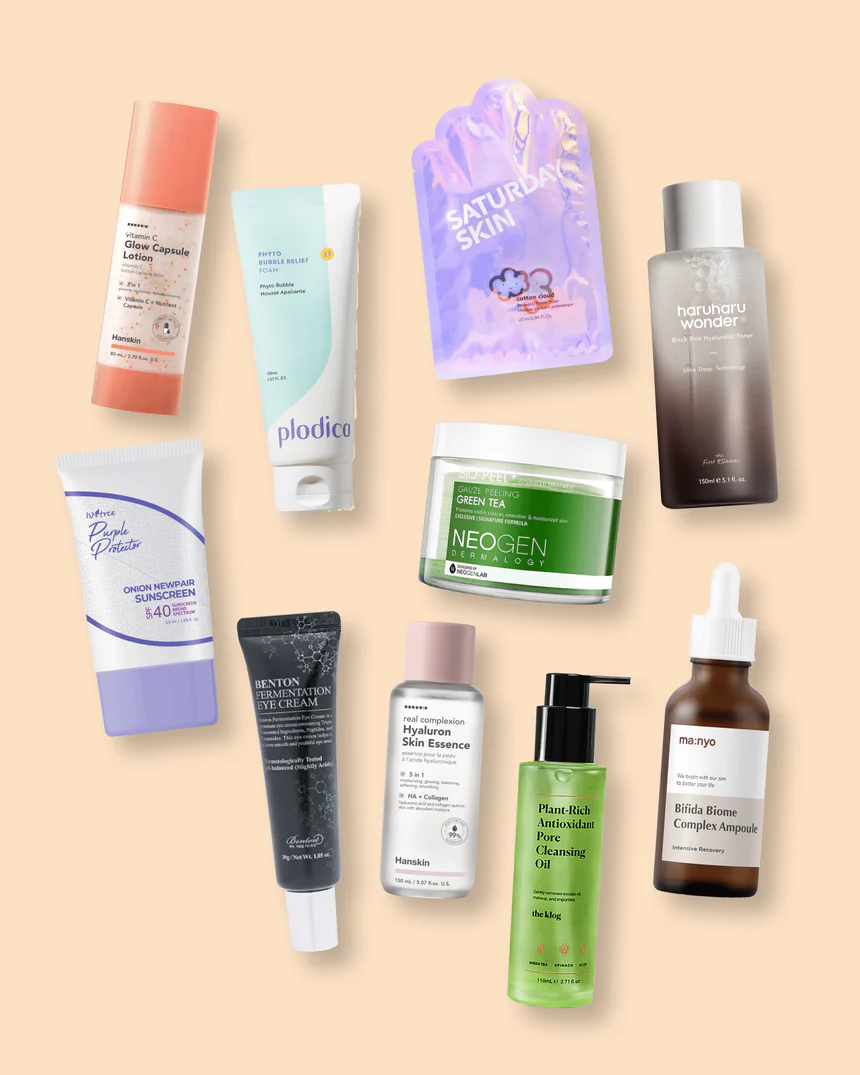 Các sản phẩm chăm sóc da của Hàn Quốc được bán trên nền tảng trực tuyến Soko Glam của Hoa Kỳ. Ảnh: Korea Herald