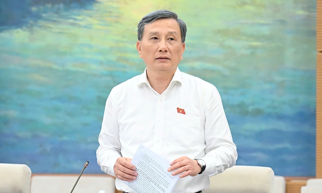 Chủ nhiệm Ủy ban Khoa học, Công nghệ và Môi trường của Quốc hội Lê Quang Huy. 
