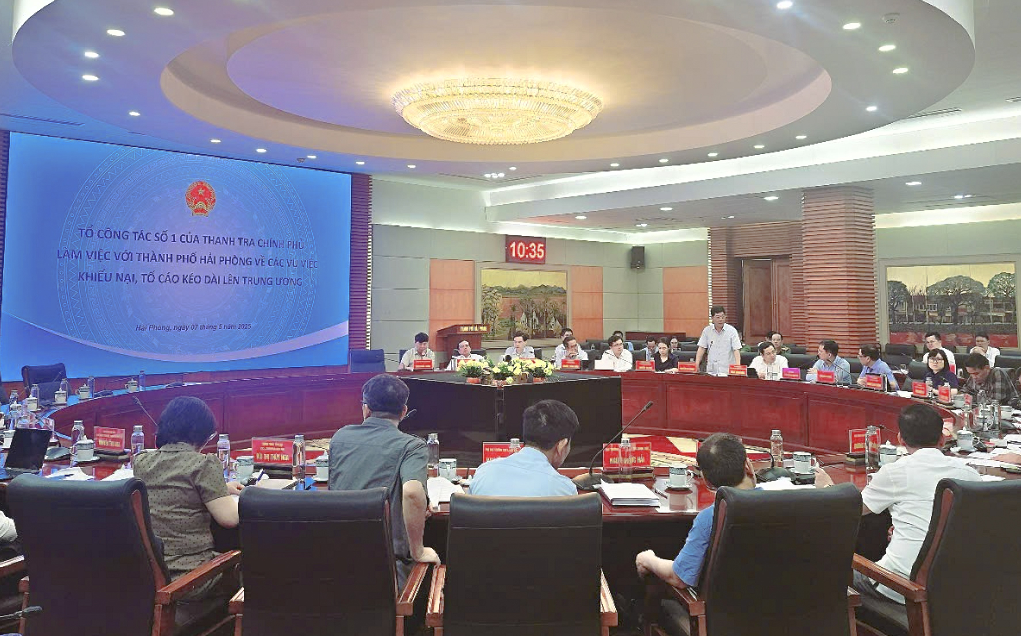 Thanh tra Chính phủ cùng thành phố Hải Phòng tổ chức đối thoại, giải quyết khiếu nại của người  dân