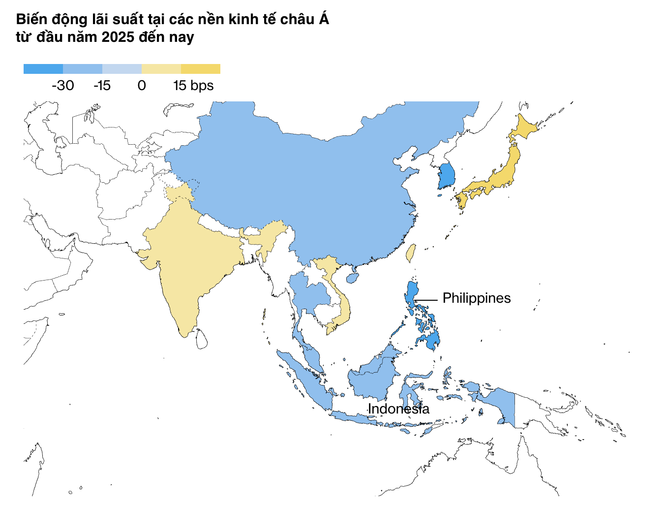 Lạm phát hạ nhiệt, châu Á rộng cửa hạ lãi suất - Ảnh 2