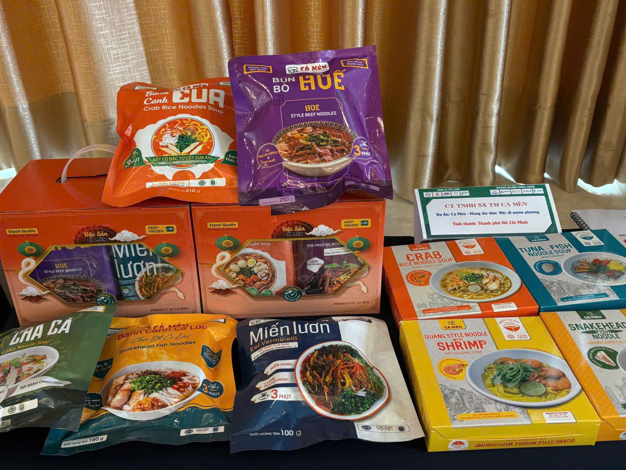 C&ocirc;ng ty TNHH Sản xuất thương mại C&agrave; M&egrave;n ở TP.HCM đăng k&yacute; thi với dự &aacute;n 