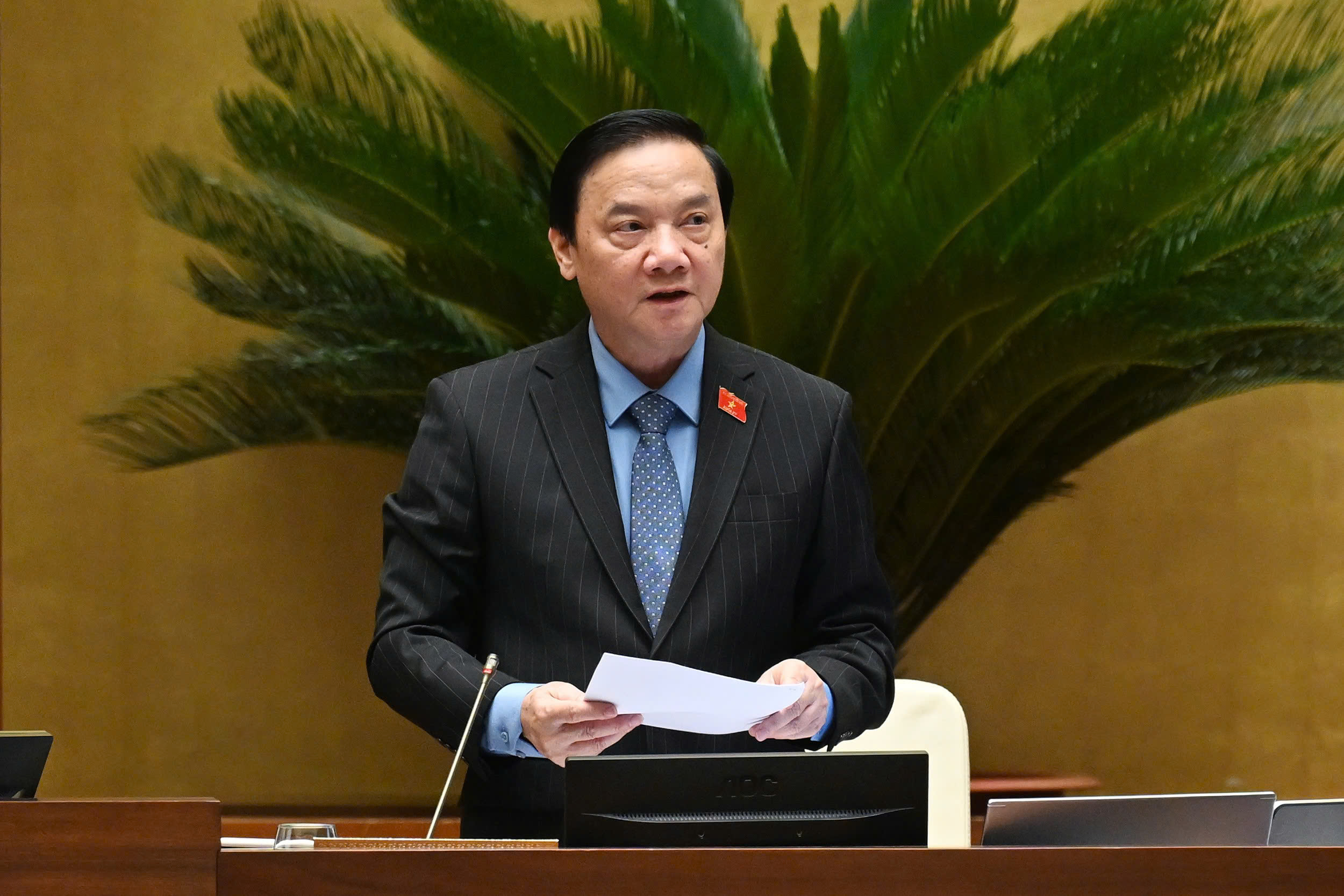 Ph&oacute; Chủ tịch Quốc hội Nguyễn Khắc Định. Ảnh: Quochoi.vn.