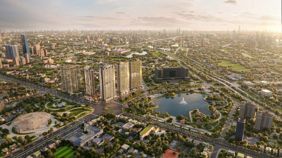 The Matrix One Premium nằm tại vị tr&iacute; t&acirc;m điểm mới của H&agrave; Nội.