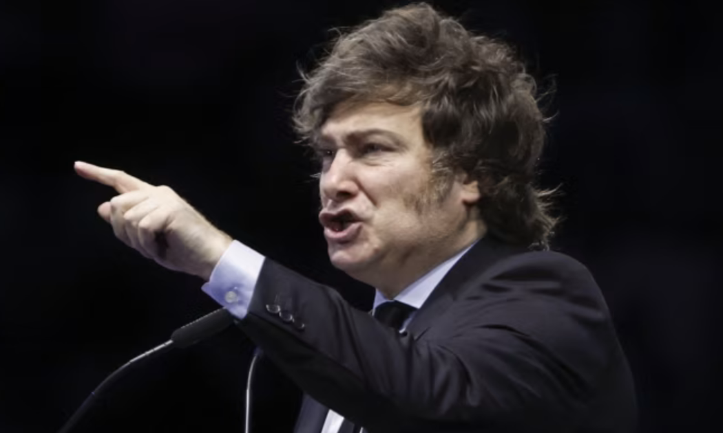 Tổng thống Argentina Javier Milei - Ảnh: EPA/EFE/FT.