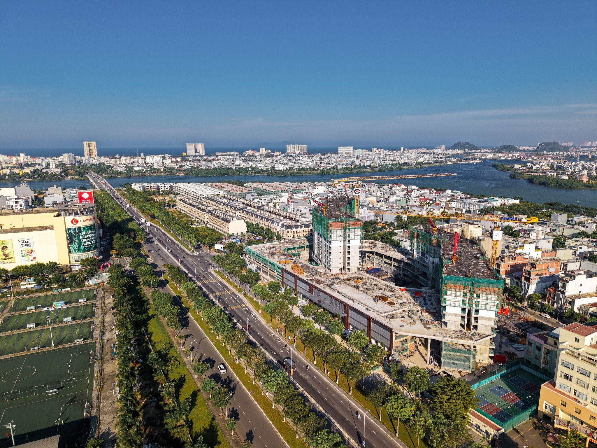 Masteri Rivera Danang từng ngày vững chãi vươn mình giữa lòng thành phố Đà Nẵng.