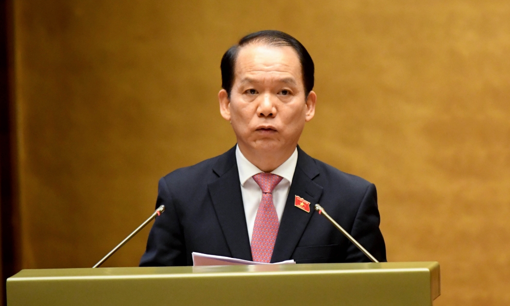 Ông Hoàng Thanh Tùng, Ủy viên thường trực Ủy ban dự thảo sửa đổi, bổ sung một số điều của Hiến pháp năm 2013, Chủ nhiệm Uỷ ban Pháp luật và Tư pháp của Quốc hội.