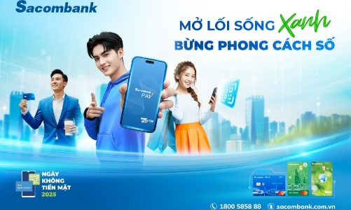 Sacombank đồng hành cùng “Ngày không tiền mặt 2025” góp phần thúc đẩy kinh tế số