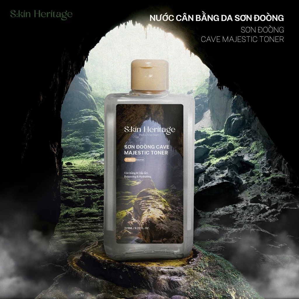 Cảm hứng từ thi&ecirc;n nhi&ecirc;n đất nước Việt Nam được &ldquo;đ&oacute;ng g&oacute;i&rdquo; v&agrave;o từng sản phẩm của S:kin Heritage.