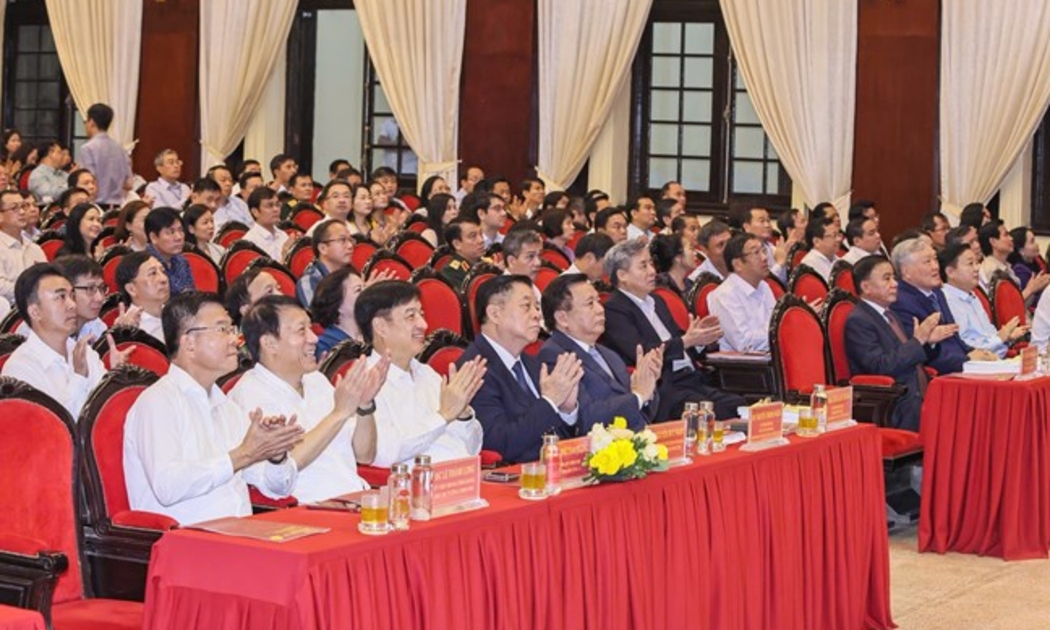 Đại biểu tham dự Hội nghị. Ảnh: Mặt trận Tổ quốc Việt Nam.