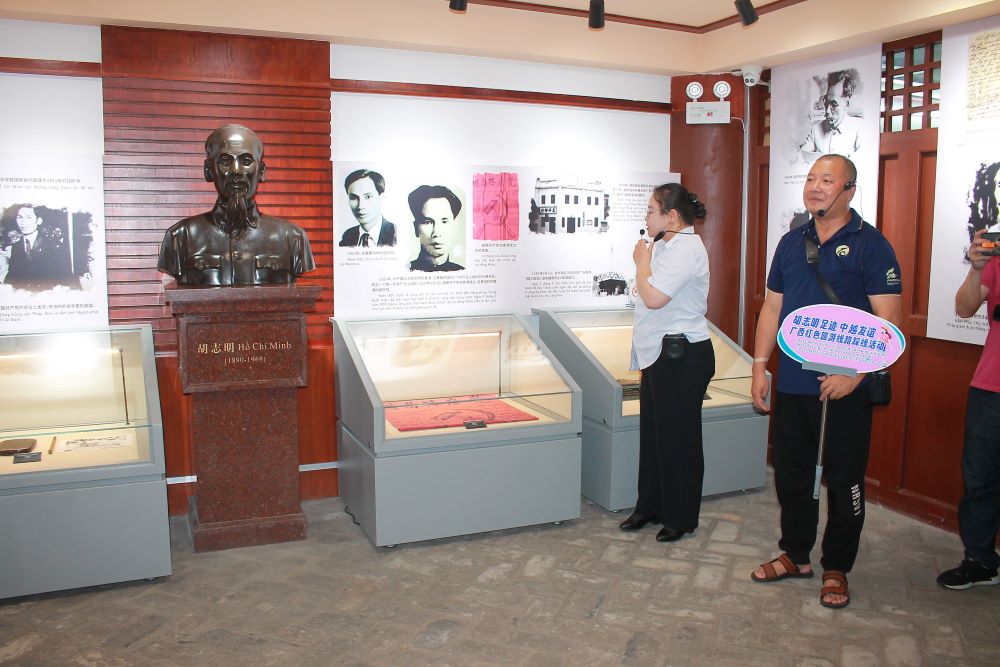 Di t&iacute;ch Nh&agrave; cũ B&aacute;c Hồ tại th&agrave;nh phố Liễu Ch&acirc;u. Ảnh Chu Kh&ocirc;i