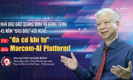 Nhà báo Đào Quang Bính và hành trình 45 năm “đau đáu” với nghề: Từ ‘đả cơ khí tự’ đến Marcom-AI Platform!