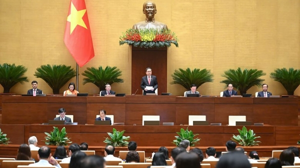 Quốc hội thông qua Nghị quyết sửa đổi Hiến pháp: Kết thúc hoạt động cấp huyện từ ngày 1/7/2025