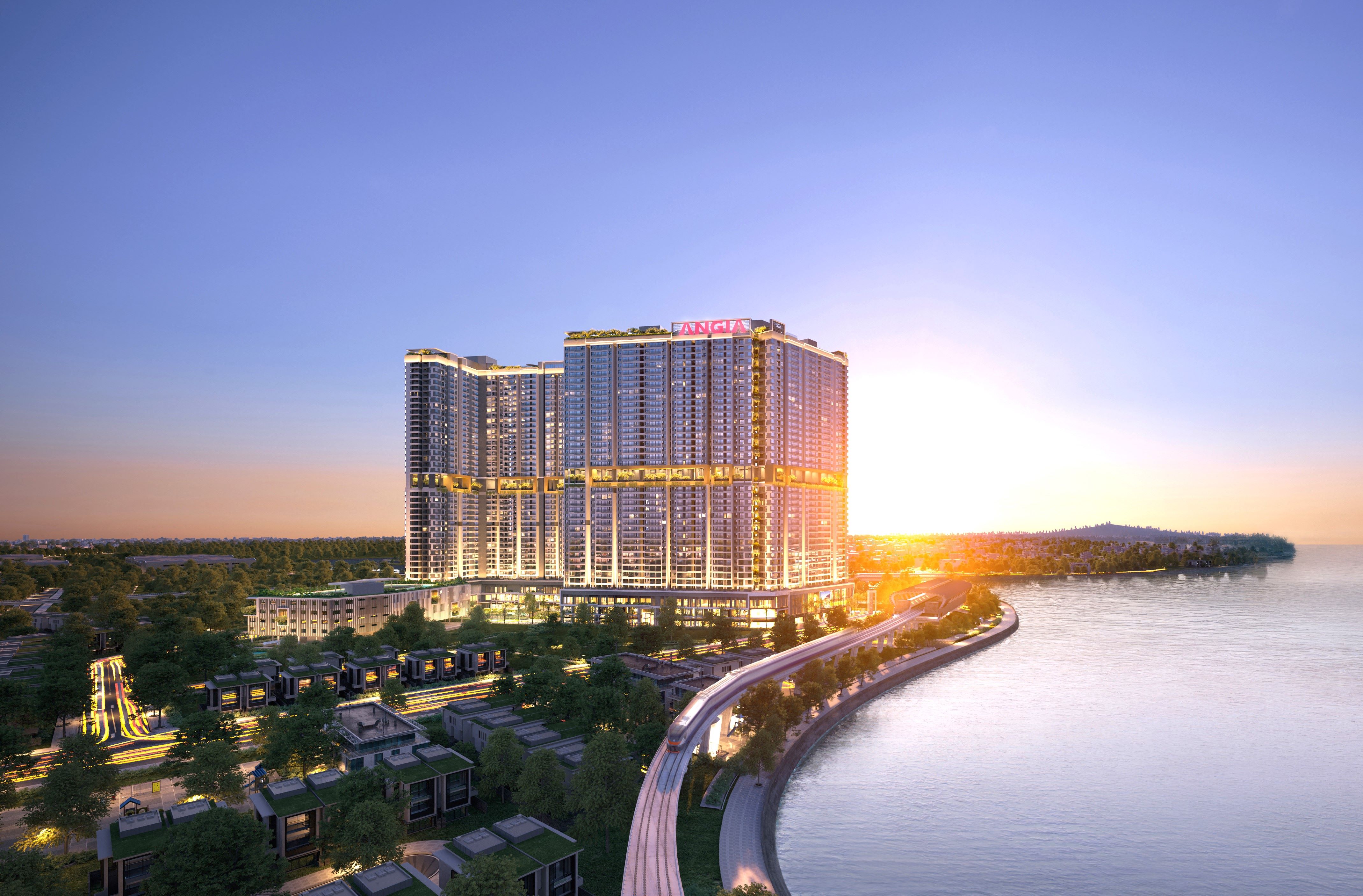 Phối cảnh dự &aacute;n The Gi&oacute; Riverside.