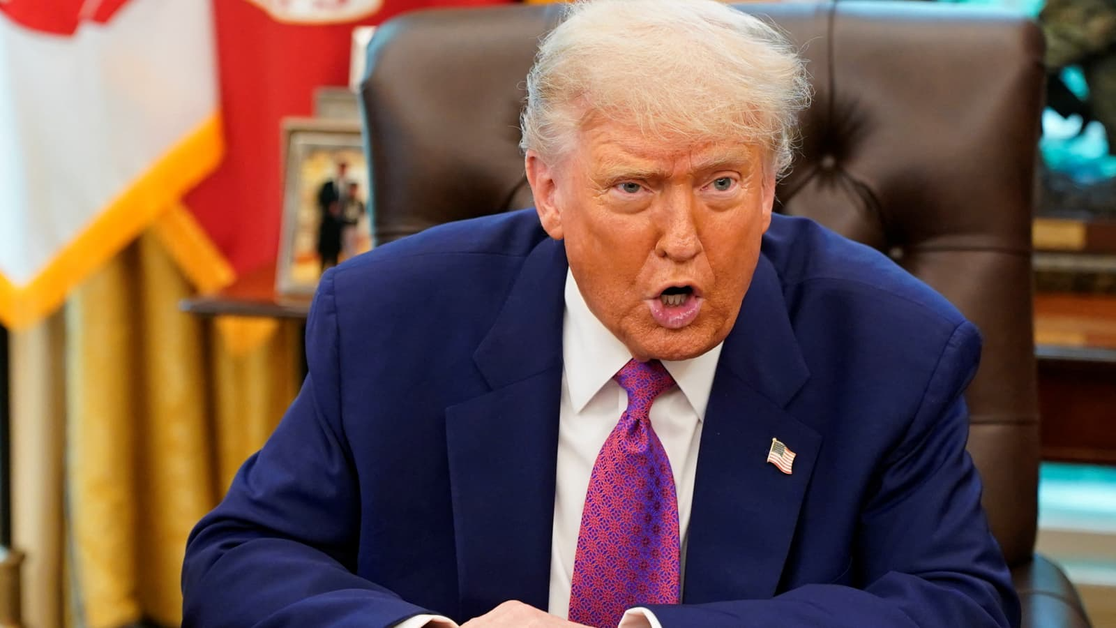 Tổng thống Mỹ Donald Trump - Ảnh: Getty Images