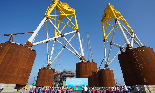 Hoàn thành 33 chân đế điện gió xuất khẩu - Dấu ấn chào mừng Đại hội Đảng bộ Petrovietnam lần thứ 4