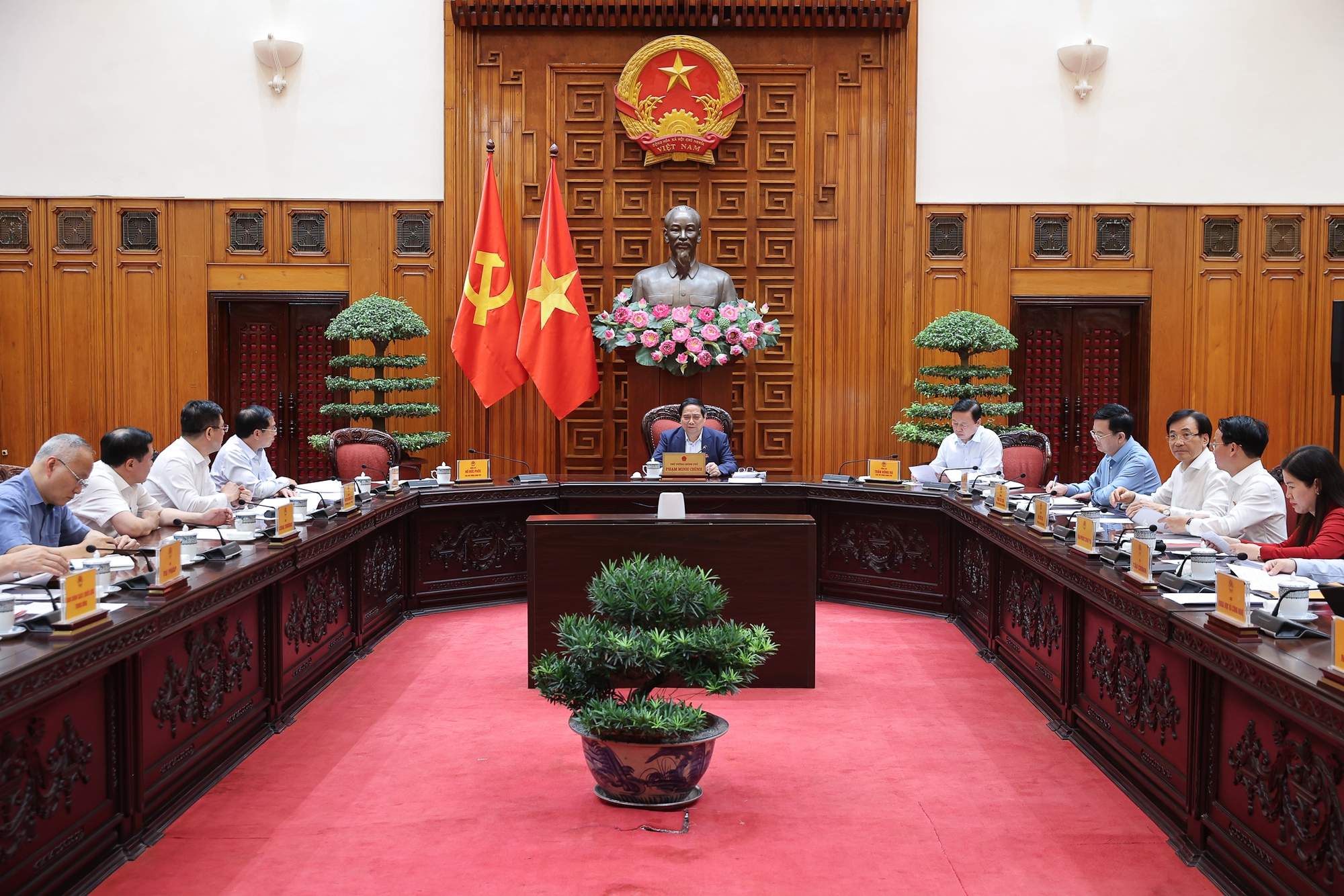 Quang cảnh cuộc họp - Ảnh: VGP