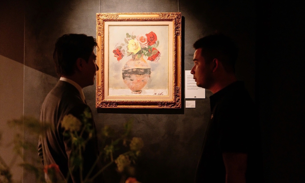 Hình ảnh tại Triển lãm “0” - nghệ thuật Nhật Bản tại Nương Náu Art Hub.