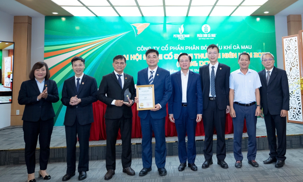 PVCFC nhận giấy chứng nhận Top 5 doanh nghiệp có điểm Quản trị công ty ACGS cao nhất Việt Nam.