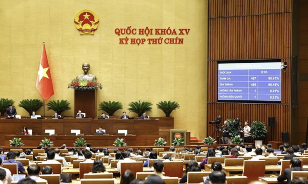 Sáng ngày 17/6, Quốc hội đã bấm nút thông qua Luật sửa đổi, bổ sung một số điều của Luật Doanh nghiệp với 455/457 đại biểu có mặt tán thành.