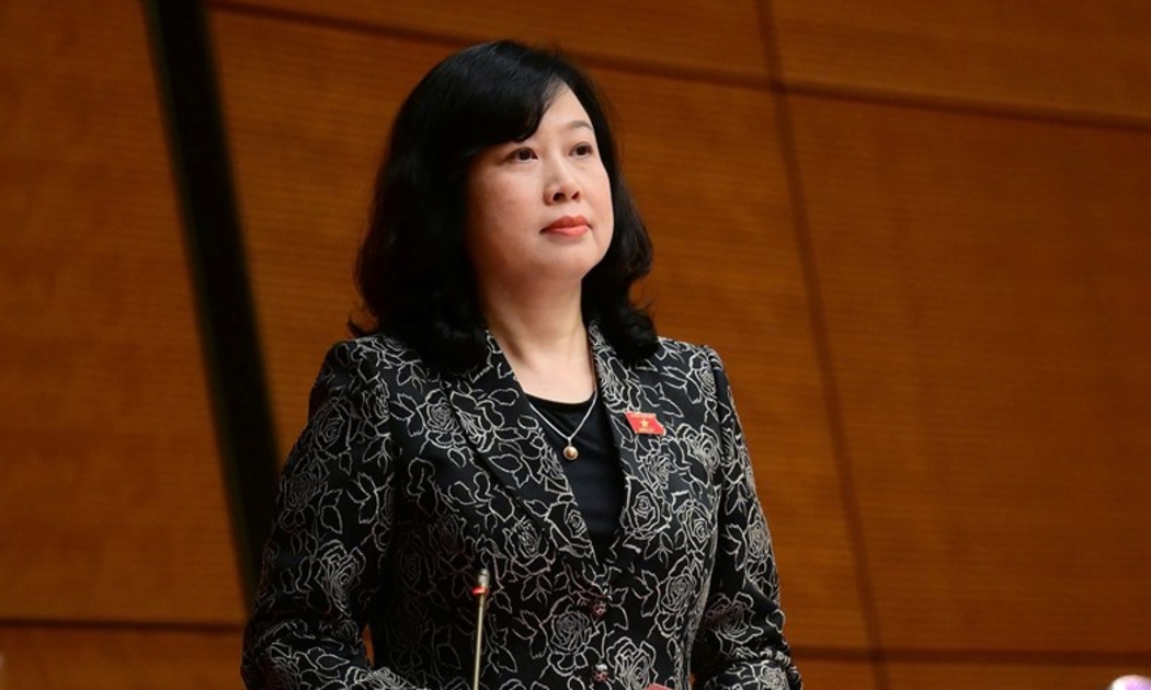 Bộ Trưởng Bộ Y tế Đào Hồng Lan.