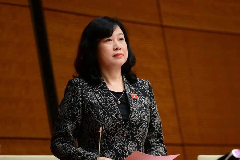 Bộ Trưởng Bộ Y tế Đào Hồng Lan.