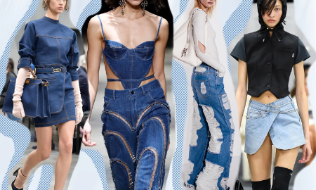 Trang phục denim của Diesel luôn tạo thành xu hướng. Ảnh: WWD