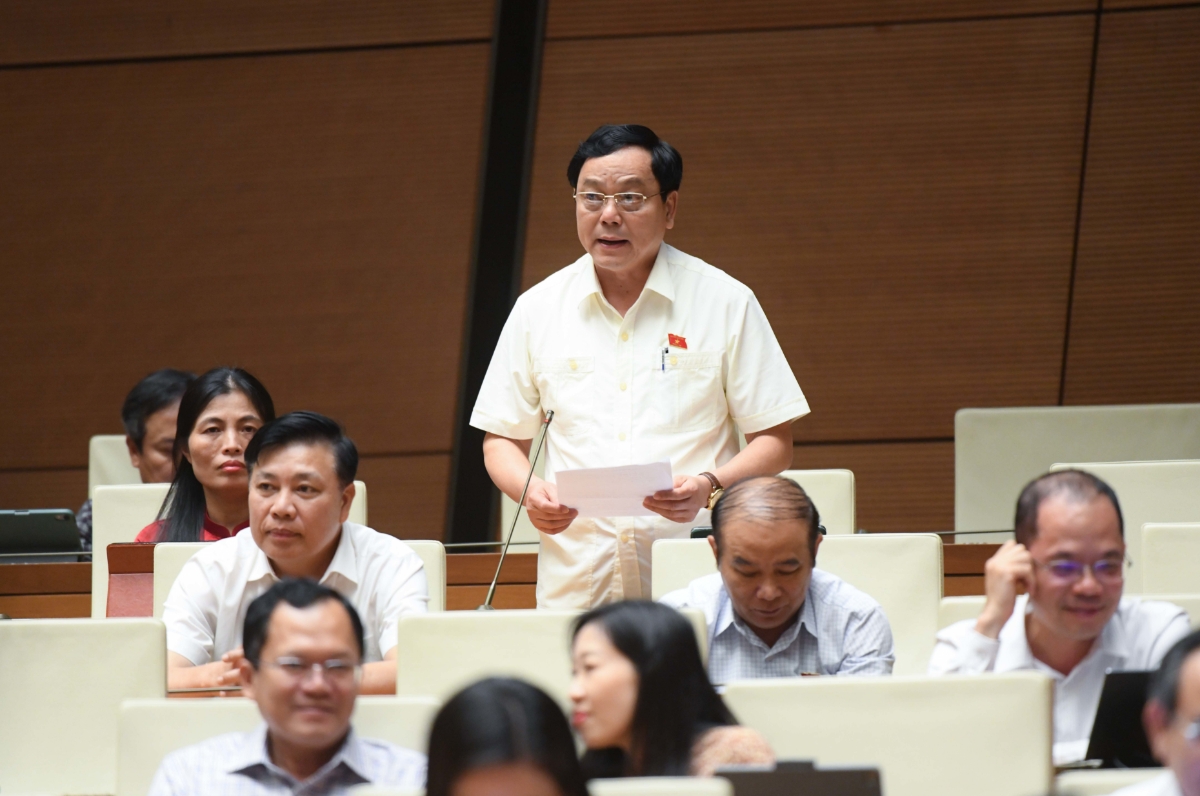 Đại biểu Ho&agrave;ng Đức Thắng, ĐBQH tỉnh Quảng Trị. Ảnh: Quochoi.vn.