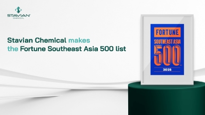 Stavian Chemical named in Fortune Southeast Asia 500 list