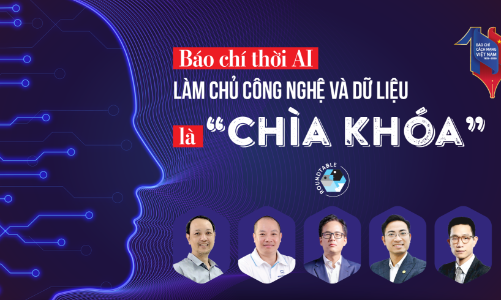 Báo chí thời AI Làm chủ công nghệ và dữ liệu là “chìa khóa”